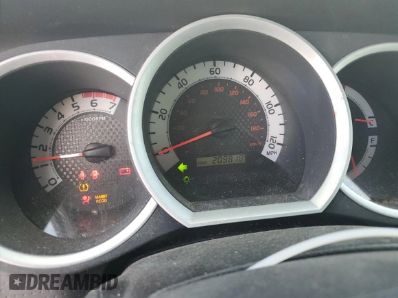 2013 Toyota Tacoma PreRunner with VIN 5TFTU4GN6DX041921, listed as a Copart auction lot 44636685 with 209,818 mi miles and Clean Title. Bid and sale history available at carsss.com. Image 9.