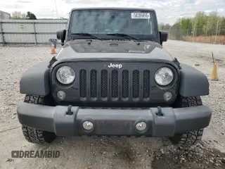 2017 Jeep Wrangler Sport with VIN 1C4AJWAG1HL618454, listed as a Copart auction lot 50206695 with 90,324 mi miles and Salvage Title. Bid and sale history available at DreamBid. Image 5.