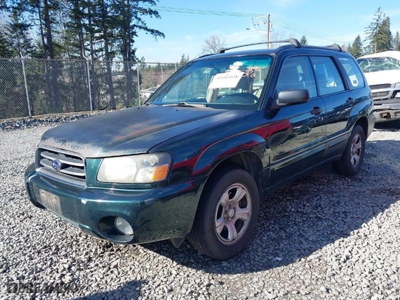 2005 Subaru Forester (Natl) X with VIN JF1SG63605G728297, listed as a IAAI auction lot 41681038 with 106,218 mi miles. Bid and sale history available at carsss.com. Image 2.