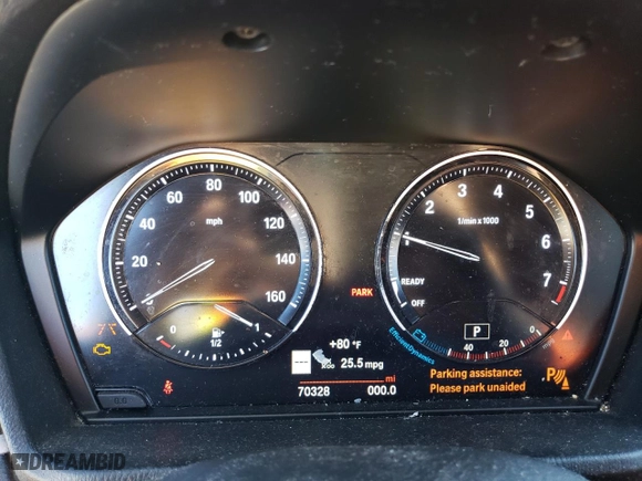 2022 BMW X2 sDrive28i with VIN WBXYH9C02N5U08296, listed as a Copart auction lot 41355765 with 70,328 mi miles and Salvage Title. Bid and sale history available at carsss.com. Image 9.