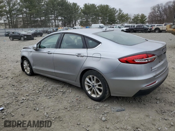 2020 Ford Fusion Hybrid SEL with VIN 3FA6P0MU8LR158261, listed as a Copart auction lot 49091385 with 0 mi miles and Salvage Title. Bid and sale history available at carsss.com. Image 2.