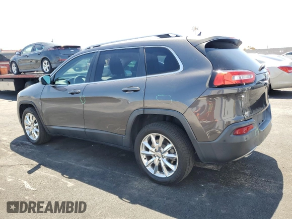 2014 Jeep Cherokee Limited z VIN 1C4PJLDS7EW217025, wystawiony jako Copart lot #62945905 z przebiegiem 96 610 mil mil oraz Czysty tytuł • Clean title. Historia ofert i sprzedaży dostępna na DreamBid. Obrazek 2.