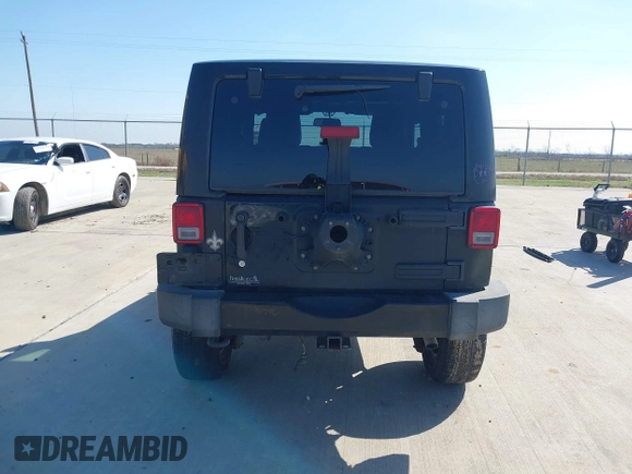 2016 Jeep Wrangler Sahara with VIN 1C4AJWBG4GL345281, listed as a IAAI auction lot 41570749 with 108,369 mi miles and . Bid and sale history available at DreamBid. Image 15.