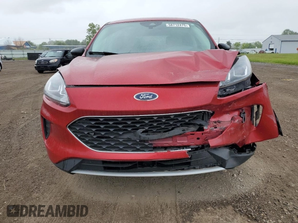 2022 Ford Escape SE with VIN 1FMCU0G67NUB58780, listed as a Copart auction lot 58712475 with 22,877 mi miles and Salvage title. Bid and sale history available at DreamBid. Image 5.