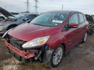 2017 Ford C-Max SE with VIN 1FADP5AU9HL116969, listed as a Copart auction lot 45637545 with 99,386 mi miles and Salvage Title. Bid and sale history available at carsss.com. Image 1.
