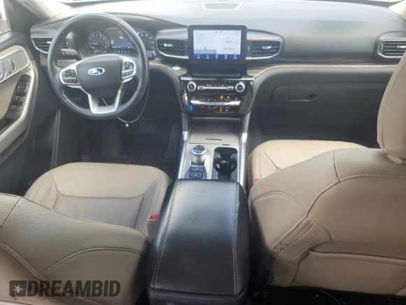 2021 Ford Explorer Limited with VIN 1FMSK8FH6MGB06637, listed as a Copart auction lot 59941245 with 81,061 mi miles and Salvage title. Bid and sale history available at DreamBid. Image 8.