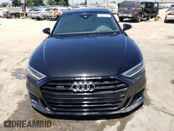 2020 Audi A8 L with VIN WAU8EAF84LN003351, listed as a Copart auction lot 62743283 with 17,117 mi miles. Bid and sale history available at carsss.com. Image 5.