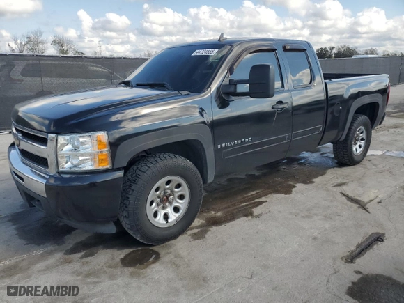2009 Chevrolet Silverado 1500 LT with VIN 2GCEK29C991120941, listed as a Copart auction lot 44724865 with 154,818 mi miles and Non Repairable. Bid and sale history available at carsss.com. Image 1.