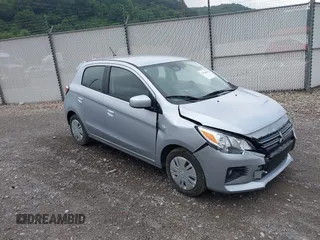 2021 Mitsubishi Mirage ES z VIN ML32AUHJ7MH011405, wystawiony jako IAAI lot #39740803 z przebiegiem 23 842 mil mil oraz . Historia ofert i sprzedaży dostępna na DreamBid. Obrazek 1.