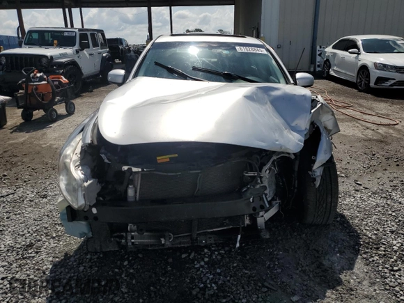 2008 Infiniti G35 Journey with VIN JNKBV61E78M211545, listed as a Copart auction lot 61828845 with Not provided miles and Salvage title. Bid and sale history available at DreamBid. Image 5.