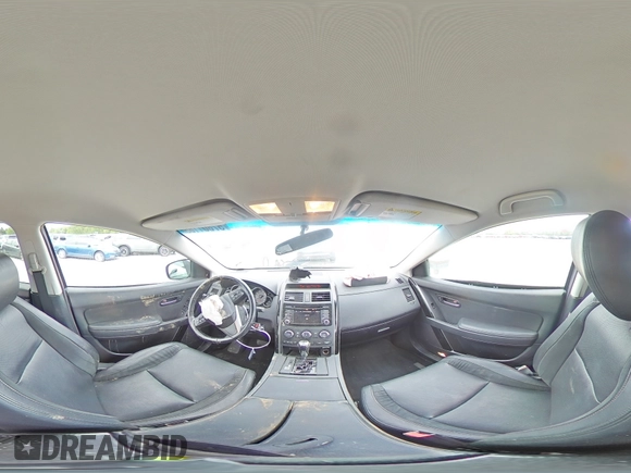 2014 Mazda CX-9 Touring with VIN JM3TB2CA7E0444918, listed as a Copart auction lot 57801165 with 116,638 mi miles and Salvage title. Bid and sale history available at DreamBid. Image 16.