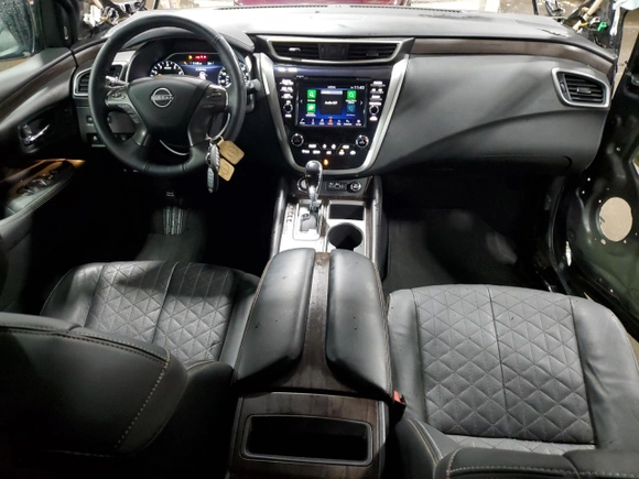 2023 Nissan Murano Platinum with VIN 5N1AZ2DS3PC125452, listed as a Copart auction lot 85588964 with 23,685 mi miles and Salvage Title. Bid and sale history available at carsss.com. Image 8.