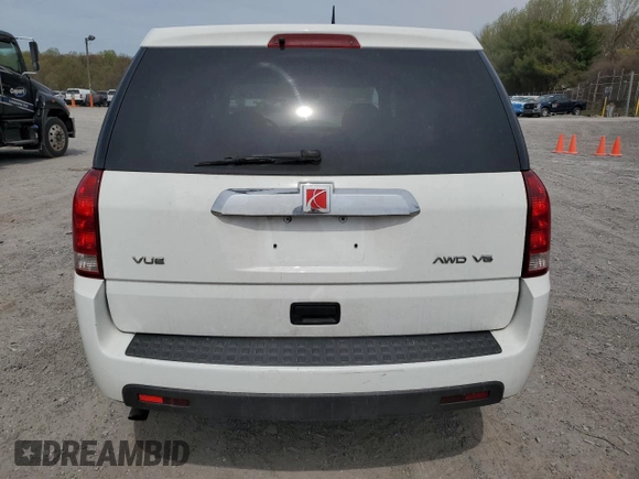 2006 Saturn VUE with VIN 5GZCZ63406S811894, listed as a Copart auction lot 53884145 with 204,663 mi miles and Salvage Title. Bid and sale history available at carsss.com. Image 6.