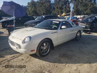 2003 Ford Thunderbird Deluxe with VIN 1FAHP60A73Y109559, listed as a Copart auction lot 85395034 with 121,755 mi miles and Clean Title. Bid and sale history available at DreamBid. Image 1.