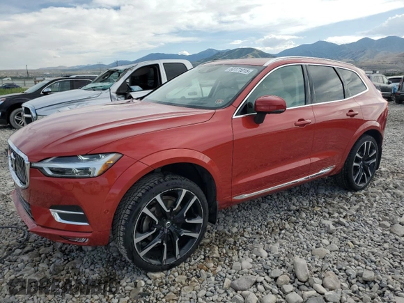 2018 Volvo XC60 Inscription z VIN LYVA22RL9JB105406, wystawiony jako Copart lot #60171015 z przebiegiem 43 124 mil mil oraz Szkoda całkowita • Salvage title. Historia ofert i sprzedaży dostępna na DreamBid. Obrazek 1.
