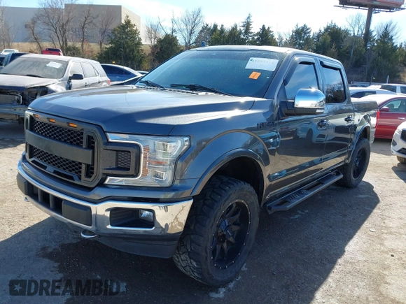 2018 Ford F-150 XL with VIN 1FTEW1EG2JKC51138, listed as a IAAI auction lot 41593411 with 149,324 mi miles. Bid and sale history available at carsss.com. Image 17.
