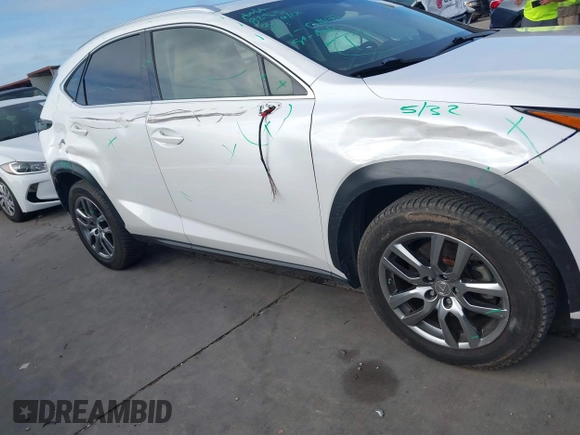 2015 Lexus NX 200t with VIN JTJBARBZ1F2024808, listed as a IAAI auction lot 42570648 with 92,521 mi miles and . Bid and sale history available at DreamBid. Image 17.