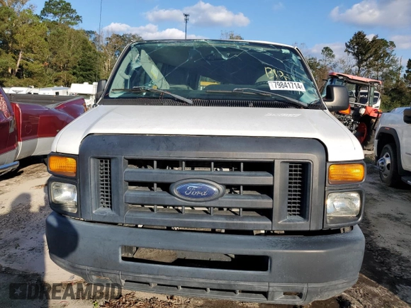 2013 Ford Econoline Passenger XL with VIN 1FBSS3BL5DDA77574, listed as a Copart auction lot 79841714 with 61,321 mi miles and Salvage Title. Bid and sale history available at DreamBid. Image 5.