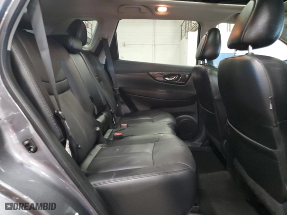 2017 Nissan Rogue SL with VIN 5N1AT2MVXHC772167, listed as a Copart auction lot 43344875 with 96,086 mi miles and Salvage Title. Bid and sale history available at carsss.com. Image 11.