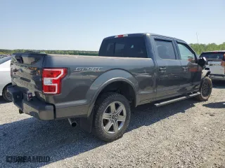 2019 Ford F-150 XL with VIN 1FTFW1E52KFD24795, listed as a Copart auction lot 53273995 with 48,181 mi miles and Salvage Title. Bid and sale history available at carsss.com. Image 3.