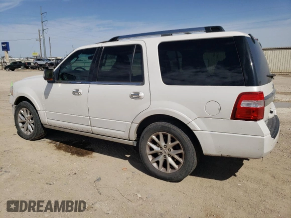 2015 Ford Expedition Limited with VIN 1FMJU1KT8FEF03272, listed as a Copart auction lot 47876325 with 151,475 mi miles and Salvage title. Bid and sale history available at DreamBid. Image 2.