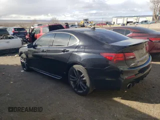 2018 Acura TLX w/A-SPEC Pkg with VIN 19UUB3F60JA004992, listed as a Copart auction lot 45425085 with 82,929 mi miles and Salvage Title. Bid and sale history available at carsss.com. Image 2.