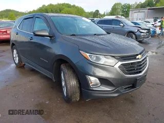 2018 Chevrolet Equinox LT z VIN 2GNAXSEV1J6314031, wystawiony jako IAAI lot #42187828 z przebiegiem 98 458 mil mil oraz . Historia ofert i sprzedaży dostępna na DreamBid. Obrazek 1.