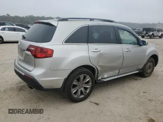 2010 Acura MDX Advance with VIN 2HNYD2H50AH500556, listed as a Copart auction lot 43257045 with 169,799 mi miles and Salvage Title. Bid and sale history available at DreamBid. Image 3.