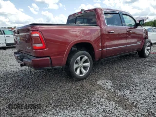 2021 Ram 1500 Limited with VIN 1C6SRFHT9MN633502, listed as a Copart auction lot 55673735 with 71,364 mi miles and Salvage title. Bid and sale history available at DreamBid. Image 3.