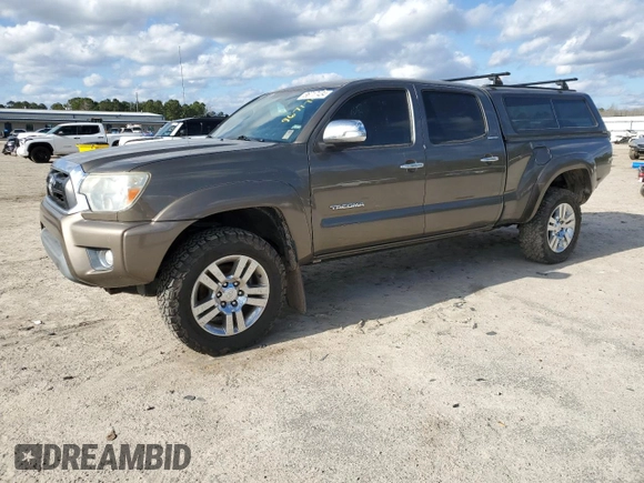2013 Toyota Tacoma PreRunner with VIN 3TMKU4HNXDM035233, listed as a Copart auction lot 86717434 with 137,005 mi miles and Salvage title. Bid and sale history available at DreamBid. Image 1.