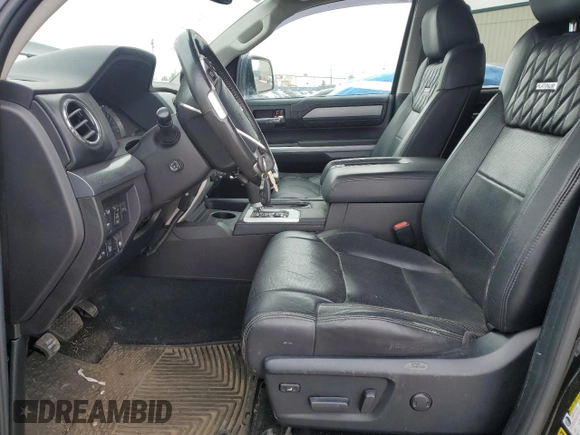 2015 Toyota Tundra Platinum z VIN 5TFAY5F13FX439364, wystawiony jako Copart lot #51660595 z przebiegiem 140 744 mil mil oraz Szkoda całkowita • Salvage title. Historia ofert i sprzedaży dostępna na DreamBid. Obrazek 7.