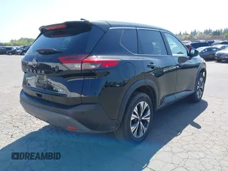2023 Nissan Rogue SV with VIN JN8BT3BB2PW481493, listed as a IAAI auction lot 42054954 with 52,492 mi miles. Bid and sale history available at carsss.com. Image 4.