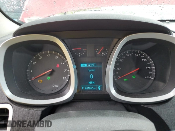 2013 Chevrolet Equinox LT z VIN 1GNALPEK8DZ100239, wystawiony jako Copart lot #54626405 z przebiegiem 97 800 mil mil oraz Czysty tytuł • Clean title. Historia ofert i sprzedaży dostępna na DreamBid. Obrazek 9.