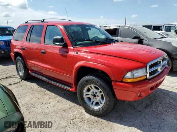 2003 Dodge Durango SLT Plus with VIN 1D4HS58N93F545046, listed as a Copart auction lot 76031144 with 137,333 mi miles and Non repairable. Bid and sale history available at DreamBid. Image 4.