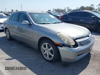 2004 Infiniti G35 w/Leather z VIN JNKCV51E54M612293, wystawiony jako IAAI lot #41851170 z przebiegiem 180 400 mil mil oraz . Historia ofert i sprzedaży dostępna na DreamBid. Obrazek 1.