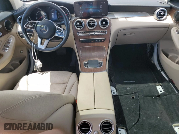 2020 Mercedes-Benz GLC 300 with VIN WDC0G8EB2LF723901, listed as a Copart auction lot 61234725 with 44,080 mi miles and Salvage title. Bid and sale history available at DreamBid. Image 8.