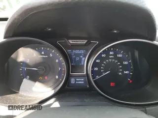 2013 Hyundai Veloster Turbo with VIN KMHTC6AE1DU124502, listed as a Copart auction lot 46489915 with 143,526 mi miles and Salvage title. Bid and sale history available at DreamBid. Image 9.