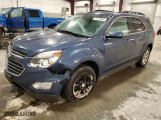 2016 Chevrolet Equinox LT with VIN 2GNFLFEK7G6288767, listed as a Copart auction lot 47567695 with 155,956 mi miles and Salvage Title. Bid and sale history available at carsss.com. Image 1.
