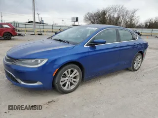 2015 Chrysler 200 Limited z VIN 1C3CCCAB3FN561105, wystawiony jako Copart lot #86400454 z przebiegiem 107 118 mil mil oraz Szkoda całkowita • Salvage title. Historia ofert i sprzedaży dostępna na DreamBid. Obrazek 1.