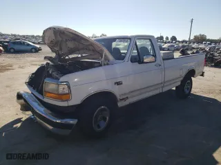 1996 Ford F-150 Special with VIN 1FTEF15Y0TNA27179, listed as a Copart auction lot 77097914 with 339,285 mi miles and Salvage Title. Bid and sale history available at carsss.com. Image 1.