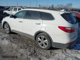 2013 Hyundai Santa Fe Limited with VIN KM8SR4HF2DU004155, listed as a IAAI auction lot 41420491 with 125,988 mi miles. Bid and sale history available at carsss.com. Image 3.