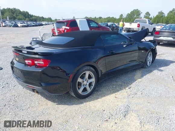 2019 Chevrolet Camaro 1LT with VIN 1G1FB3DS6K0134539, listed as a IAAI auction lot 42646844 with 55,275 mi miles and . Bid and sale history available at DreamBid. Image 4.