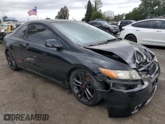 2006 Honda Civic Si z VIN 2HGFG21576H704892, wystawiony jako Copart lot #51242335 z przebiegiem 195 234 mil mil oraz Szkoda całkowita • Salvage title. Historia ofert i sprzedaży dostępna na DreamBid. Obrazek 4.
