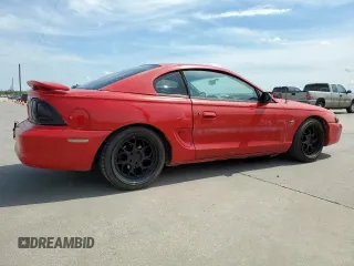 1995 Ford Mustang with VIN 1FALP4041SF262621, listed as a Copart auction lot 50466635 with 147,042 mi miles and Clean Title. Bid and sale history available at carsss.com. Image 3.