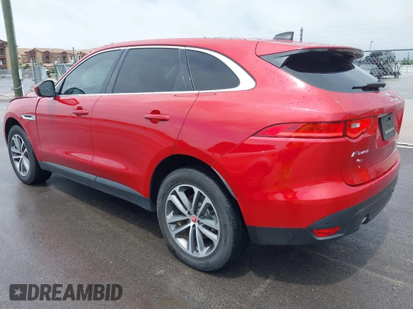 2020 Jaguar F-Pace 25t Premium with VIN SADCJ2FX8LA632113, listed as a IAAI auction lot 42201246 with 57,043 mi miles and . Bid and sale history available at DreamBid. Image 3.