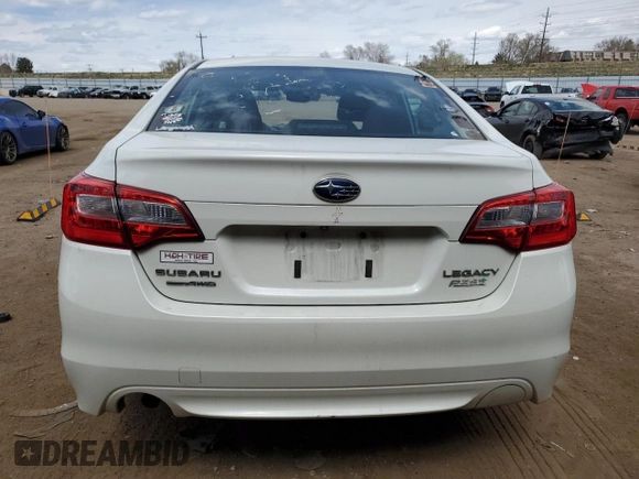 2017 Subaru Legacy with VIN 4S3BNAA63H3011376, listed as a Copart auction lot 52338235 with 97,221 mi miles and Salvage Title. Bid and sale history available at carsss.com. Image 6.
