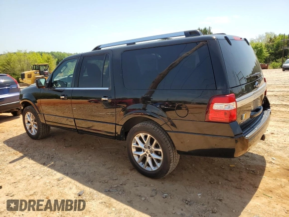 2017 Ford Expedition EL Limited with VIN 1FMJK2AT0HEA07334, listed as a Copart auction lot 52321055 with 226,820 mi miles and Salvage Title. Bid and sale history available at carsss.com. Image 2.