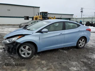 2013 Hyundai Elantra GLS z VIN KMHDH4AE8DU492556, wystawiony jako Copart lot #46315605 z przebiegiem 150 675 mil mil oraz Szkoda całkowita • Salvage title. Historia ofert i sprzedaży dostępna na DreamBid. Obrazek 1.