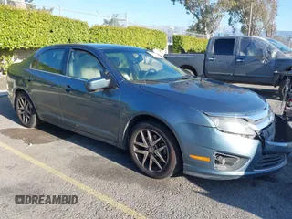 2012 Ford Fusion SEL with VIN 3FAHP0JA3CR187167, listed as a IAAI auction lot 41957245 with 139,556 mi miles. Bid and sale history available at carsss.com. Image 1.