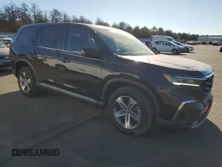 2023 Honda Pilot EX-L 7 Passenger with VIN 5FNYG1H52PB013462, listed as a Copart auction lot 79597574 with 25,302 mi miles and Salvage Title. Bid and sale history available at carsss.com. Image 4.